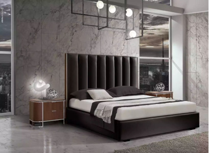 Bett Nachttisch 2x Luxus Schlafzimmer Set Komplettes Zimmer Möbel Neu